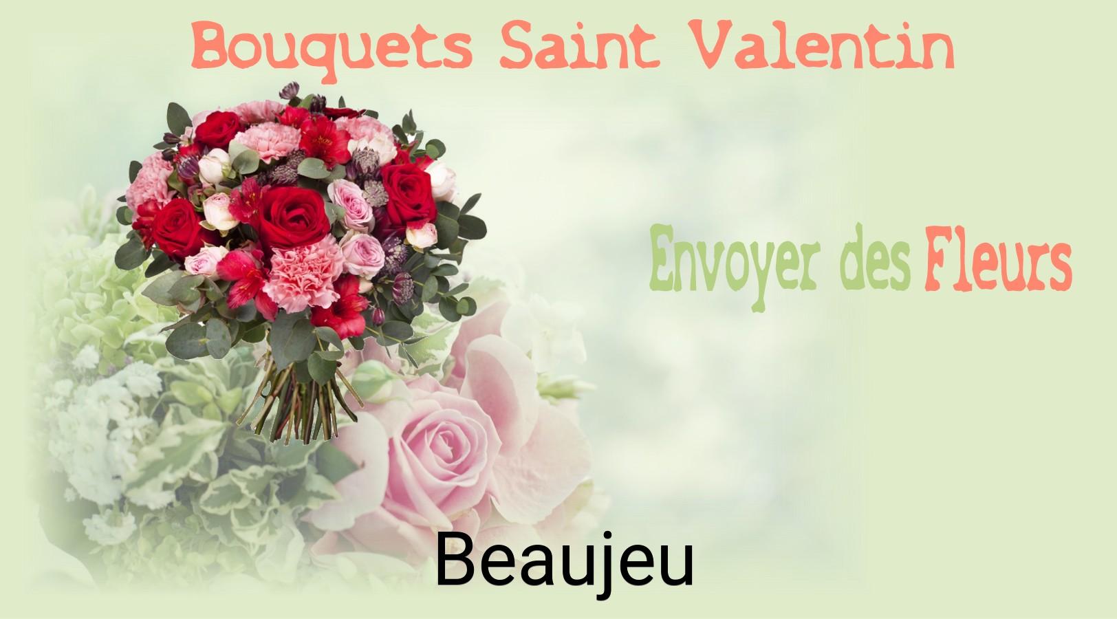 Roses de Saint-Valentin livrées à Beaujeu